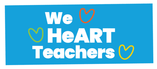 We HeART Teachers header